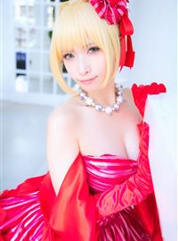 (コスプレ)大红色公主裙 (C93) [girlfriend end (じる)] NeroRedivivus(42)